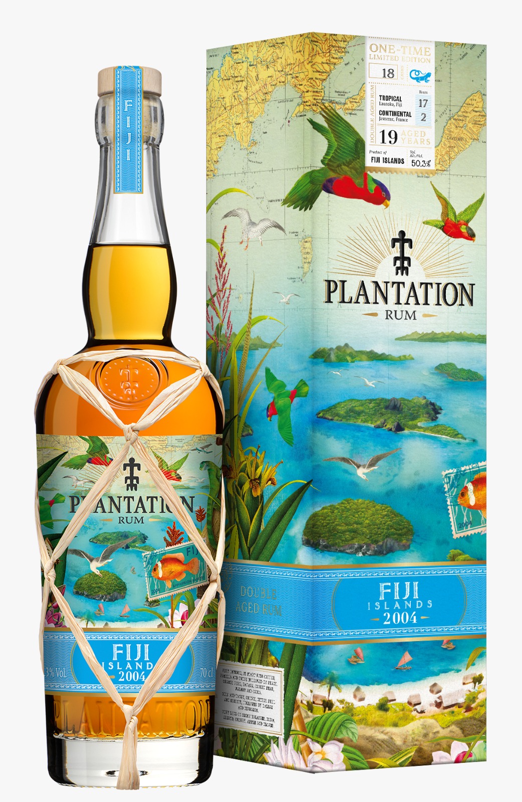 PLANTATION RUM Vintage Collection Fiji 2004 19YO 50,3% Rum 70cl