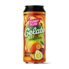 Funky Fluid GELATO XTREME TROPICAL SHAKE 8% Ice cream sour 50cl can