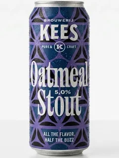 Brouwerij Kees OATMEAL STOUT 5% Oatmeal Stout 44cl can