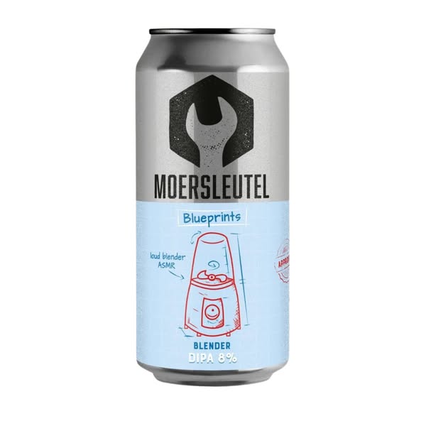 Moersleutel BLUEPRINTS BLENDER 8% DIPA 44cl can