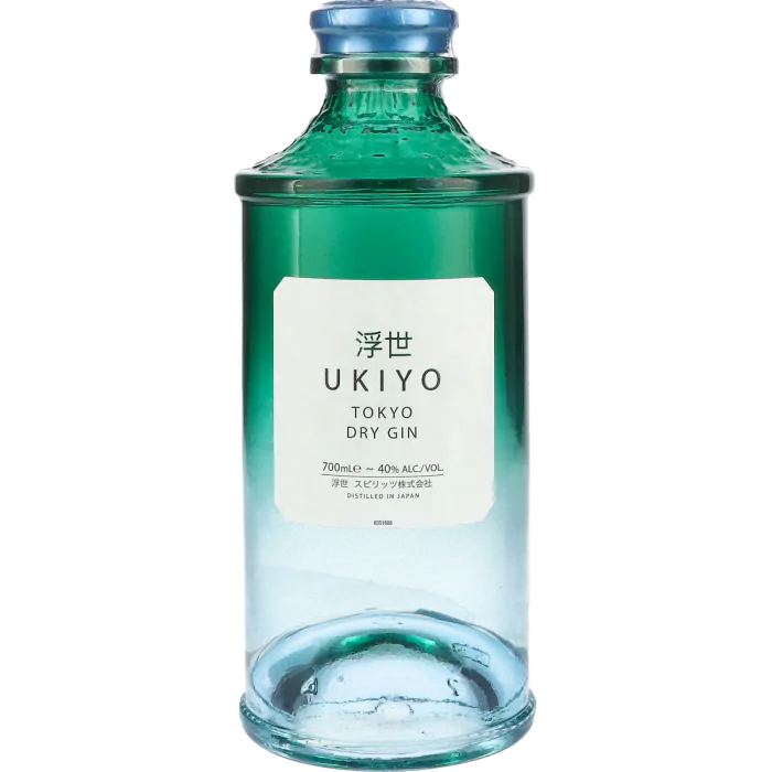 UKIYO Japanese Tokyo Dry Gin 70cl 40%