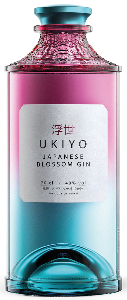 UKIYO Japanese Blossom Gin 40% 70cl