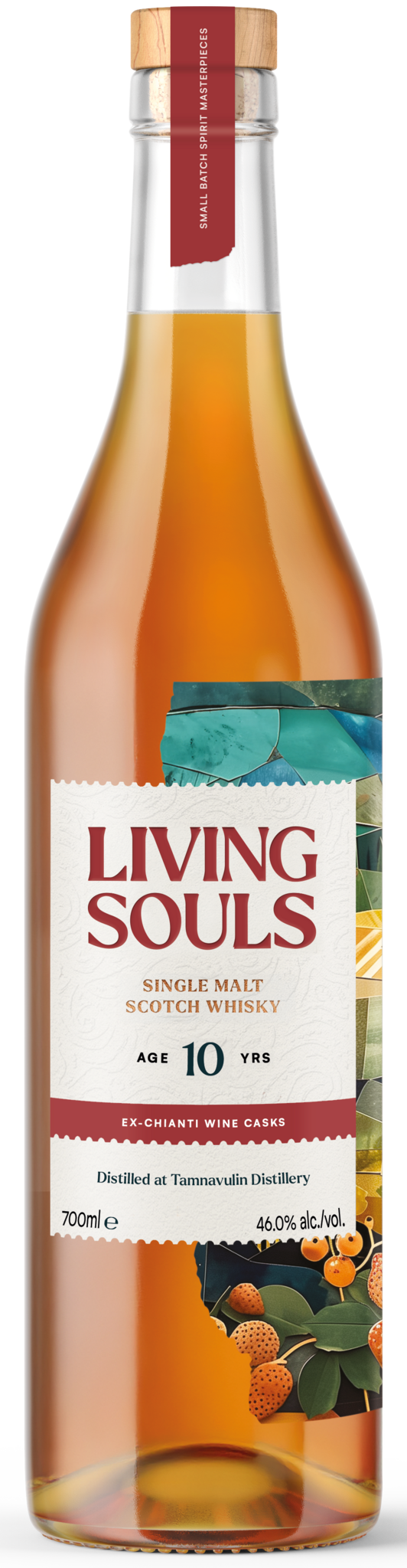 Living Souls TAMNAVULIN 10 YO Ex-Chianti Wine Casks 46% Scotch Sinlge Malt 70cl
