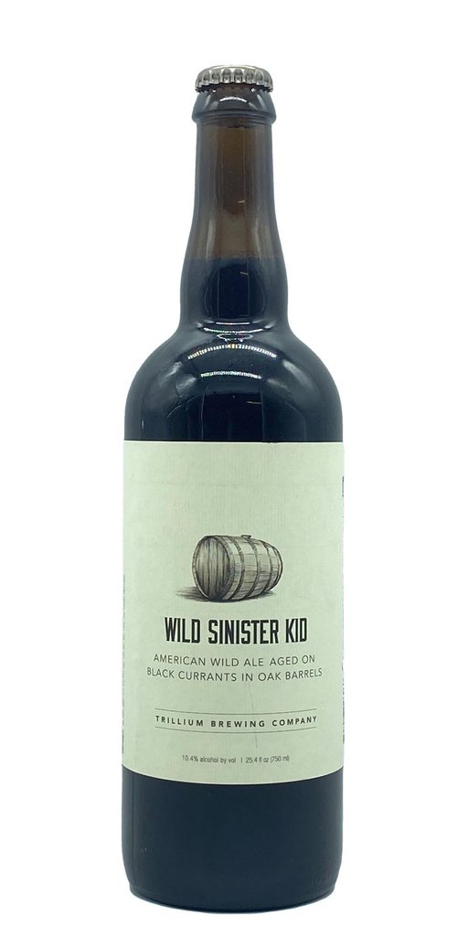 Trillium WILD SINISTER KID BLACK CURRANT 10,4% American Wild Dark Strong Ale 75cl