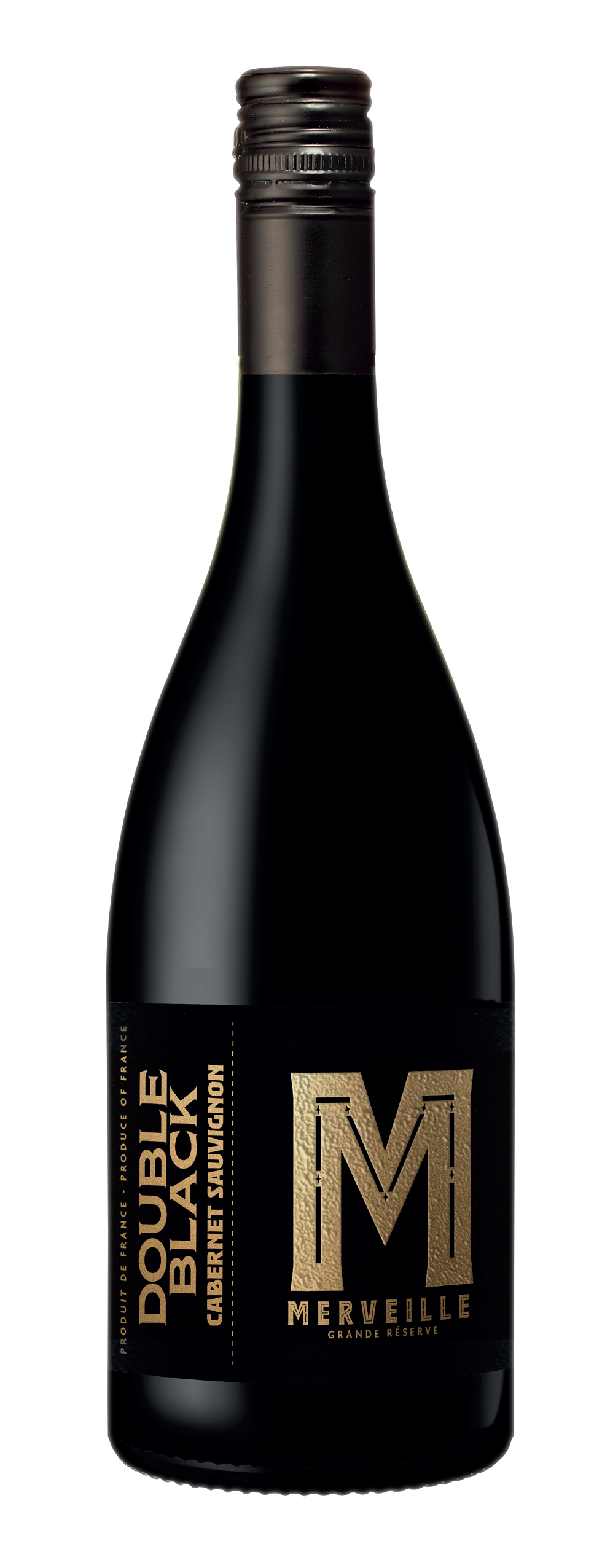 MERVEILLE Double Black Grand Reserve 14,5% Cabernet Sauvignon 75cl Frankrijk