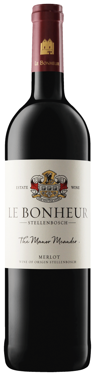 LE BONHEUR The Manor Meander Merlot ZUID-AFRIKA