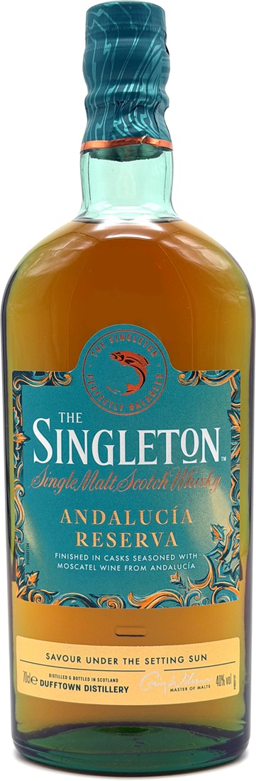 SINGLETON Andalucia Reserva 40% Single Malt Scotch Whisky 70cl