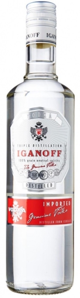 IGANOFF Wodka 37,5% Liter