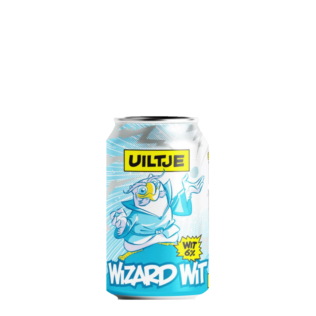 Uiltje WIZARD WIT 6% witbier 33cl can
