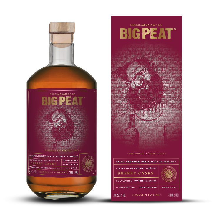 BIG PEAT Friends of Feis Isle 2026 PX Sherry Cask Finish 52,6% Islay Blended Malt Scotch Whisky 70cl