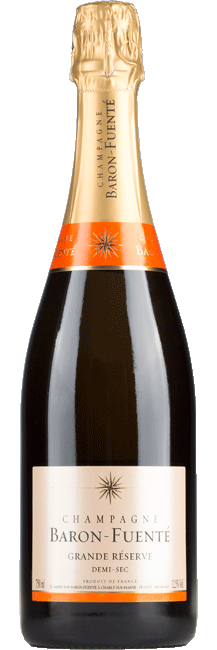 BARON-FUENTE grande reserve demi - sec 12% champange 75cl