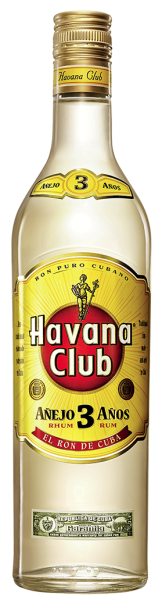 HAVANA CLUB white rum 3YR old 40% 0,70L
