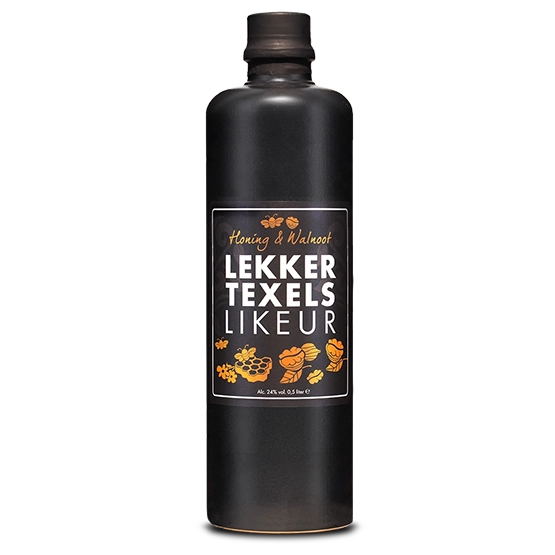 TX Lekker Texels HONING & WALNOOT 24% Likeur 50cl