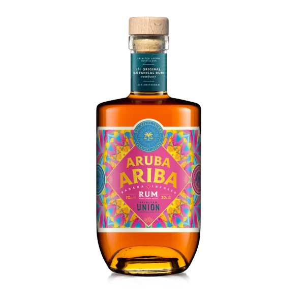 SPIRITED UNION Aruba Ariba 30% Banana Infused Rum Liqueur 70cl