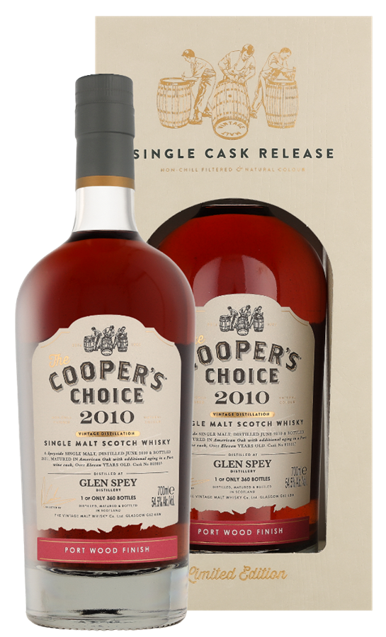 Coopers Choice GLEN SPEY 2010 Port Wood Finish 54,5% 70cl