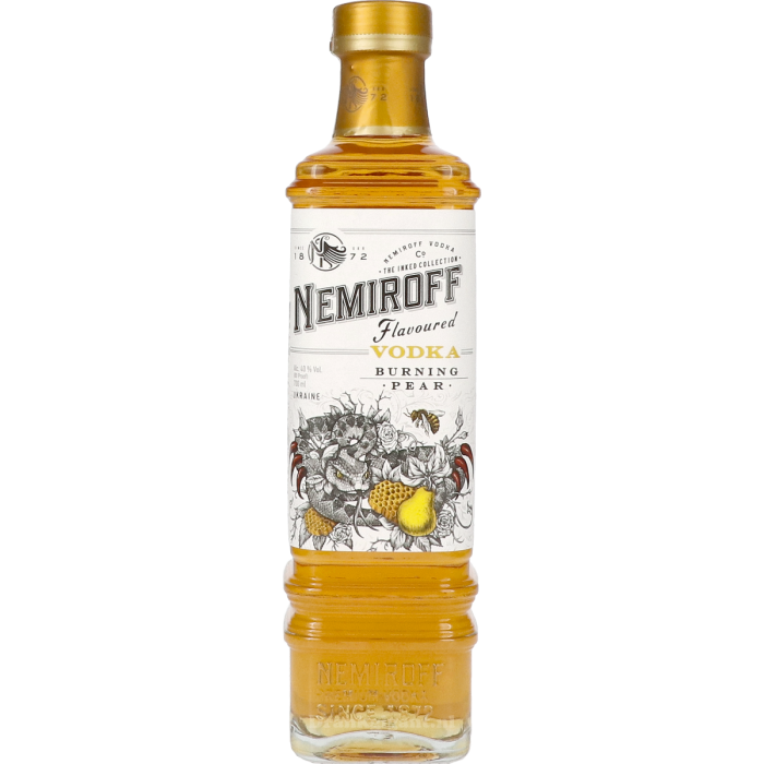 NEMIROFF Vodka Burning Pear 40% 70cl