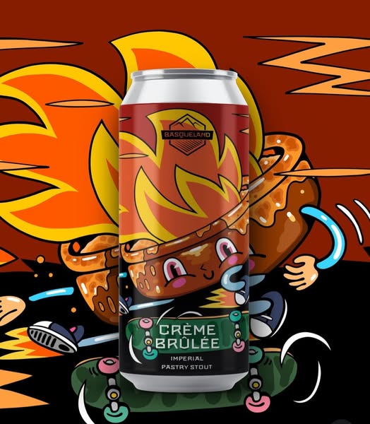 Basqueland CREME BRULEE 11% Imperial Pastry Stout 44cl can