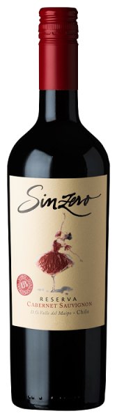 SINZERO Cabernet Sauvignon Alcoholvrij CHILI 75cl
