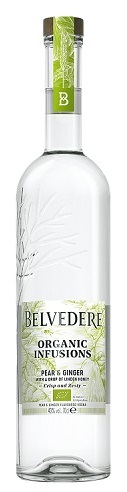 Belvedere Organic Infusions Pear And Ginger Vodka 70cl / 40%