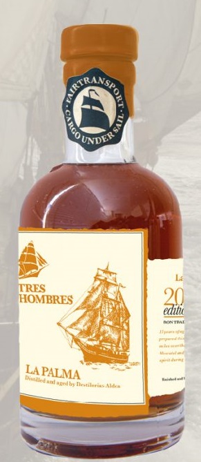 Tres Hombres 2020 Editie 37 LA PALMA Quince XV Anos 43,1% 20cl