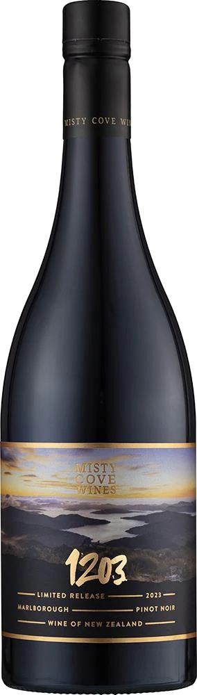 MISTY COVE 1203 Pinot Noir Limited Release NIEUW-Zeeland 75cl