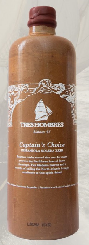 Tres Hombres 2020 Edition 43 CC Hispaniola Solera XXIII 63,2% 50cl