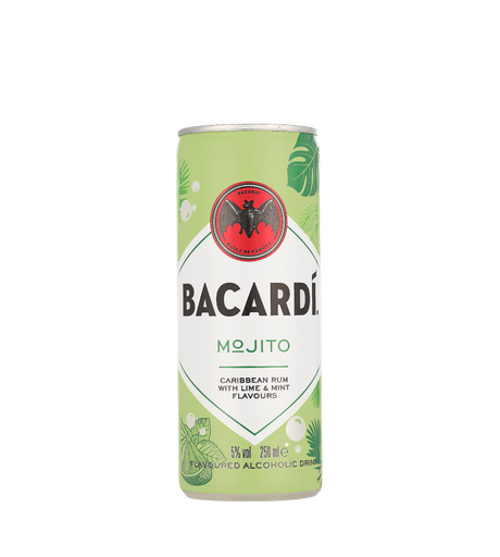 BACARDI Mojito premix 5% 25cl can