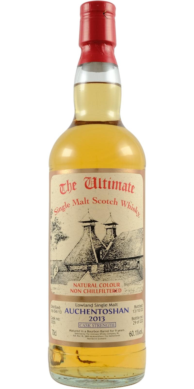 The Ultimate AUCHENTOSHAN 2013 9YO Cask Strenght 60,1% 70cl
