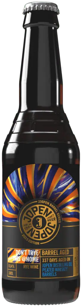 Jopen DON'T RYE THIS AT HOME PEATED WHISKY BARRELS 13,4% Rye Wine 33cl