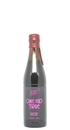 Funky Fluid ONE AND TRUE 15% Single Barrel Barley Wine 33cl