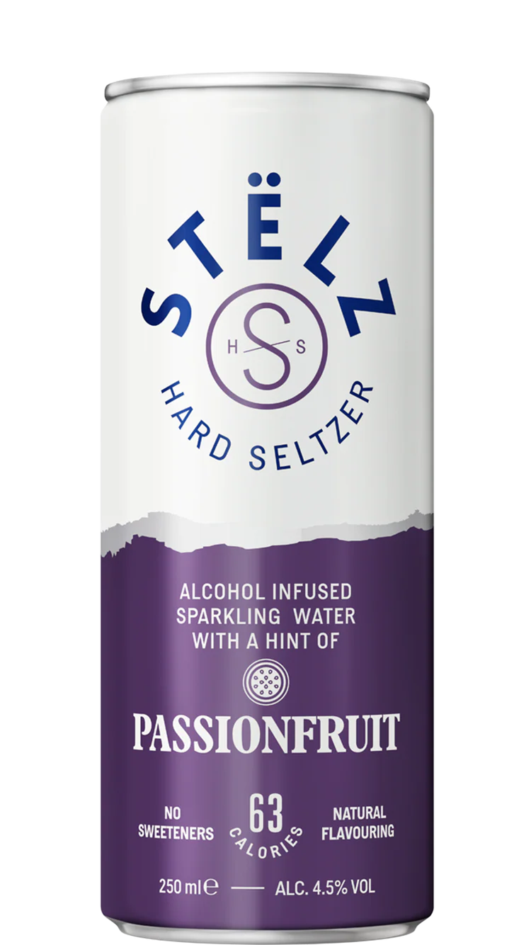 STELZ HARD SELTZER Passionfruit 4,5% 25cl can