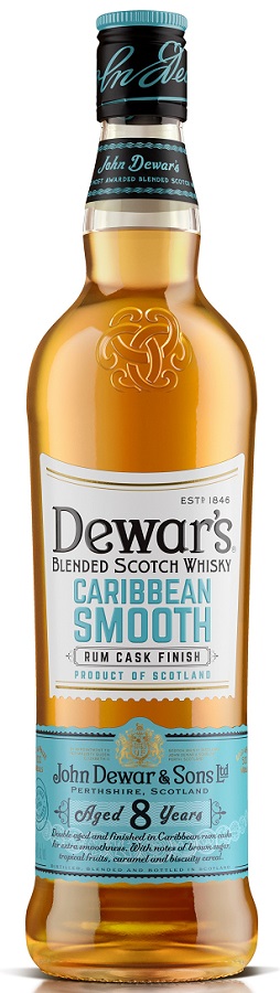 DEWAR'S 8YO Caribbean Smooth Blended Whisky 40% 70cl