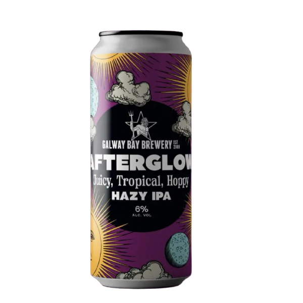 Galway Bay AFTERGLOW 6% Hazy IPA 44cl can
