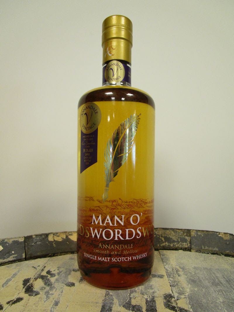 ANNANDALE Man of Word 2015 59,3% Lowland Single Cask Whisky 70cl
