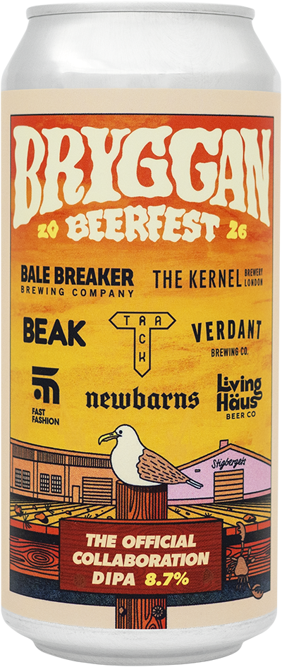 Stigbergets BRYGGAN BEER FEST Mega Collab 8,7% DIPA 44cl can