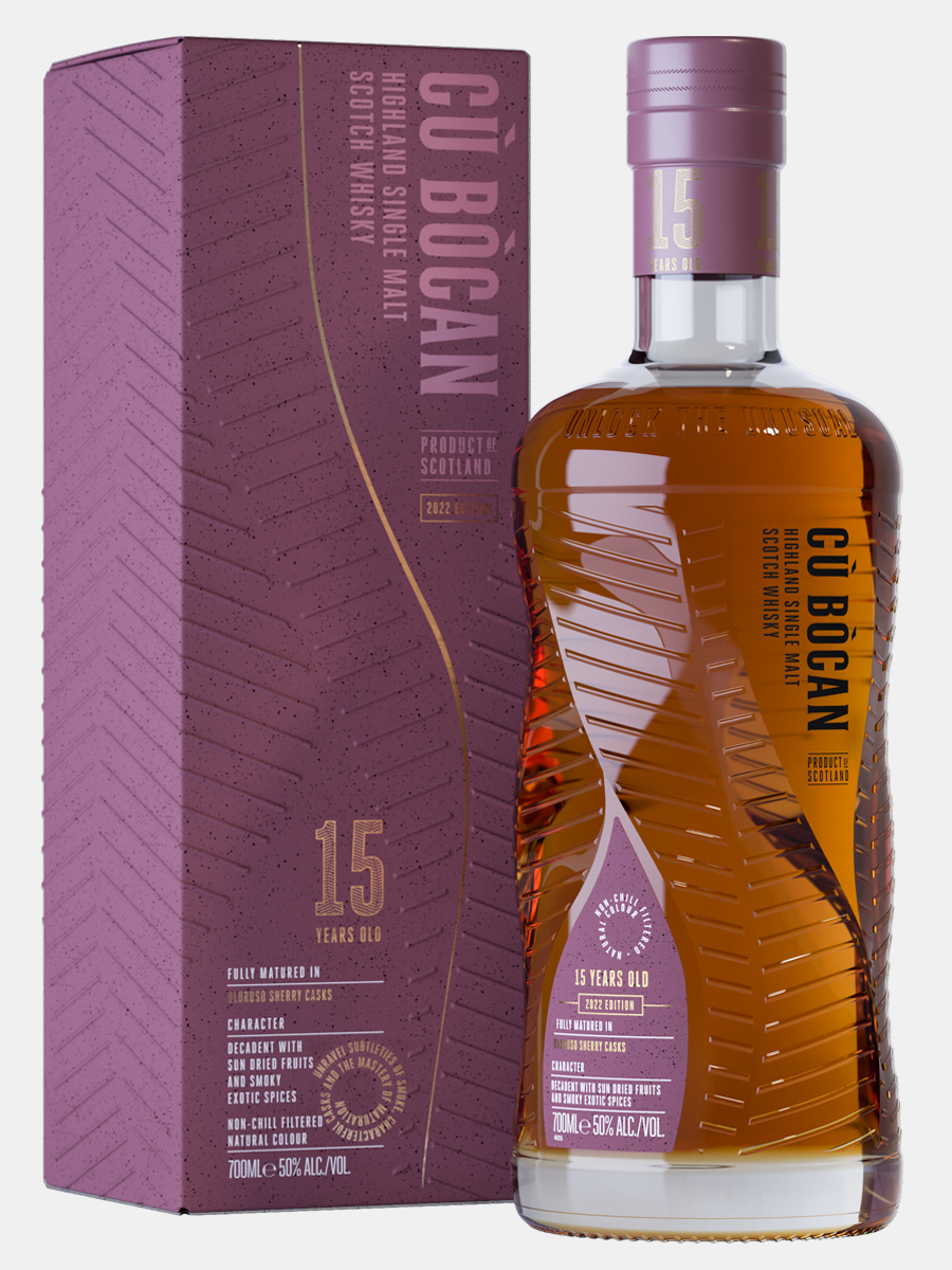 Tomatin CU BOCAN 15YO 50% Oloroso Sherry Cask Whisky 2022 Edition 70cl