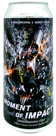 Adroit Theory Icarus MOMENT OF IMPACT 13,1% Coco  Vanille RIS 47,3cl Can