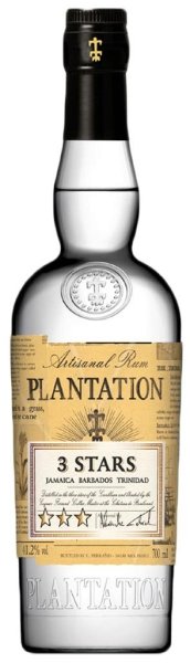 PLANTATION RUM 3 Stars White 41,2% 70CL