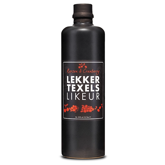TX Lekker Texels KERS & CRANBERRY 24% Likeur 50cl