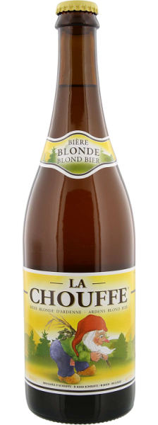 LA CHOUFFE Blond 8% 75CL