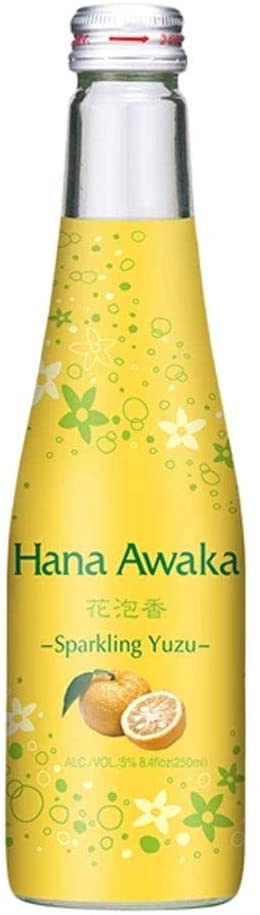 Ozeki Hana Awaka SPARKLING YUZU SAKE 5% 25cl