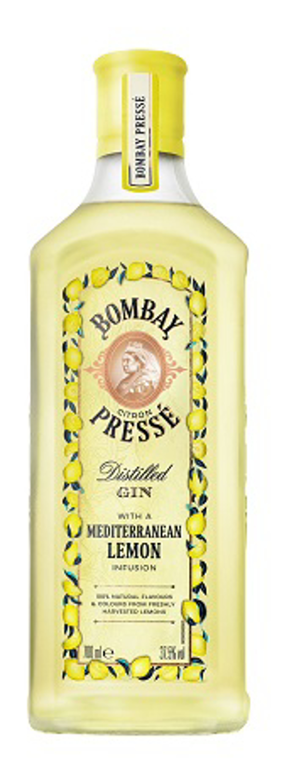 BOMBAY Citron Presse 37,5% Gin Mediterranean Lemon Infusion 70cl