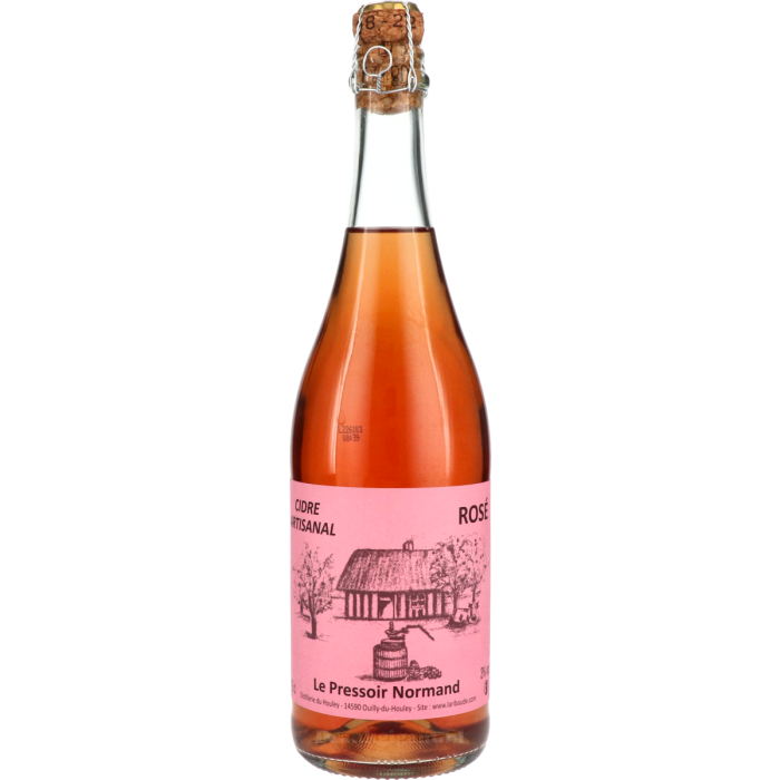 LA RIBAUDE Cidre Rose 4,5% FRANCE 75cl