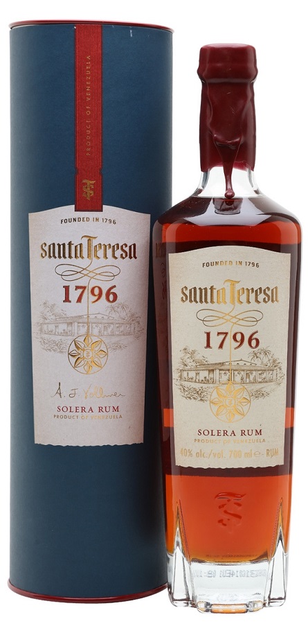 SANTA TERESA 1796 Solera Rum 40% VENEZUELA 70cl