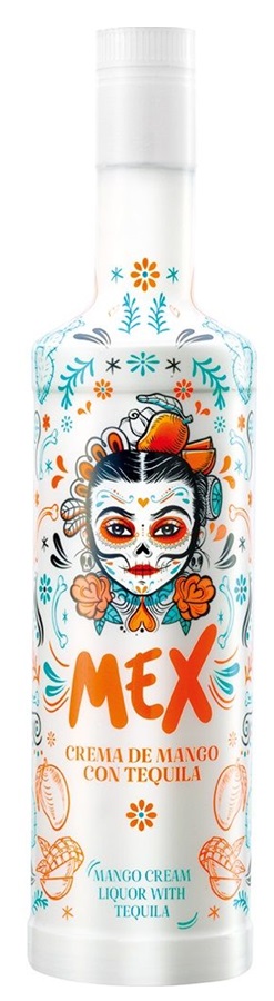 MEX Crema de Mango con Tequila 15% Mango Cream Likeur 70cl