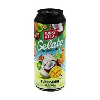 Funky Fluid GELATO BUKO SHAKE 5,5% Ice Cream Sour 50cl can