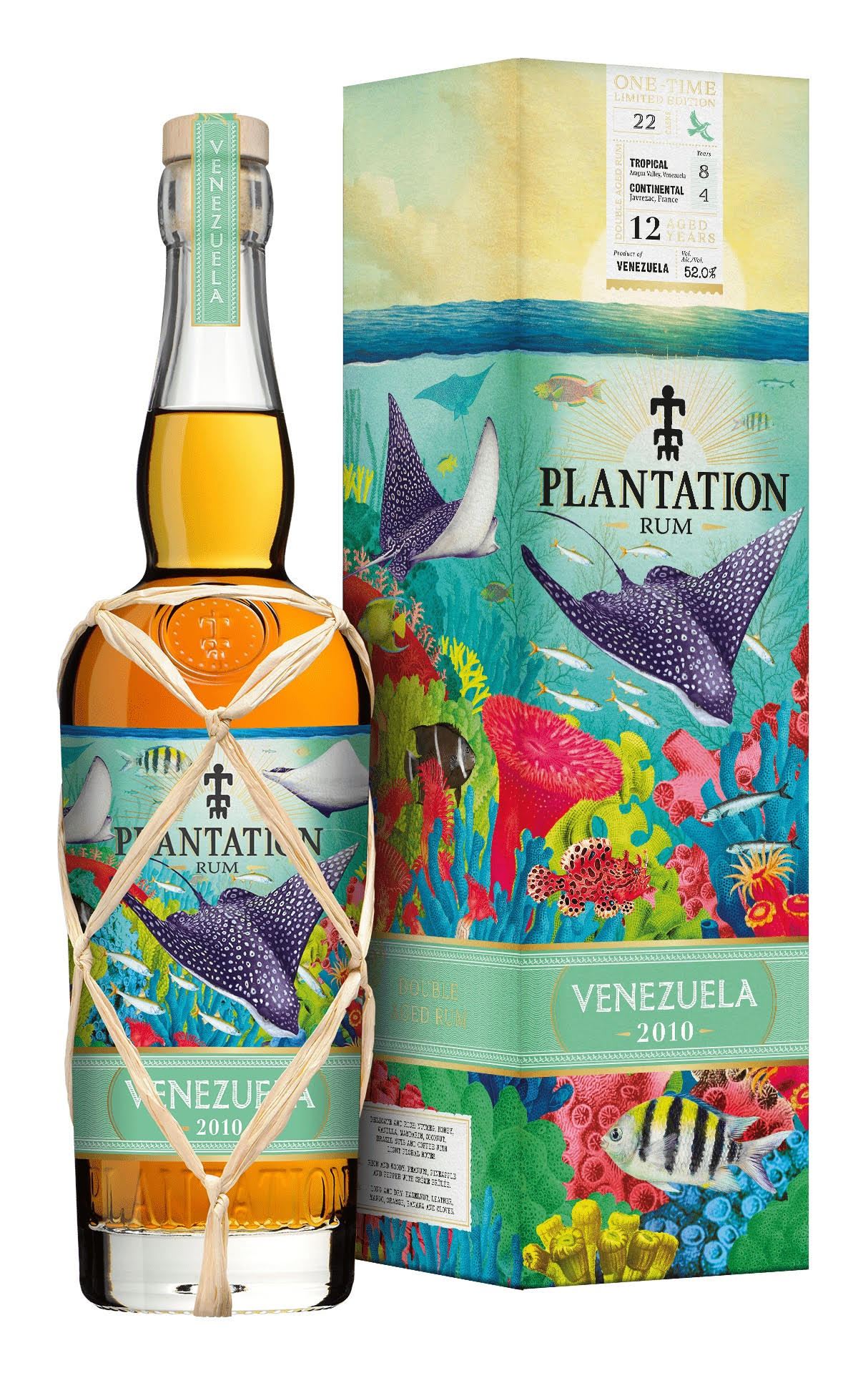 PLANTATION RUM Vintage Collection Venezuela 2010 12YO 52% 70cl