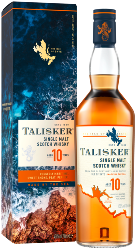 TALISKER Single Malt whisky 10YO Sky 43% 70CL