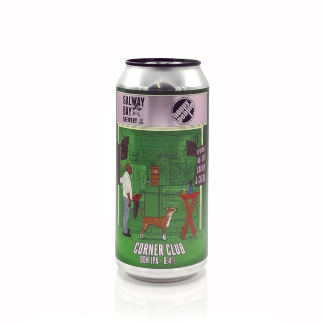 Galway Bay CORNER CLUB 6,4% DDH IPA 44cl can