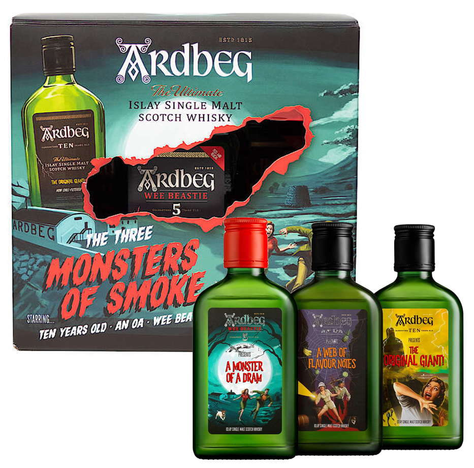ARDBEG Monsters Of Smoke Islay Whisky 3x20cl